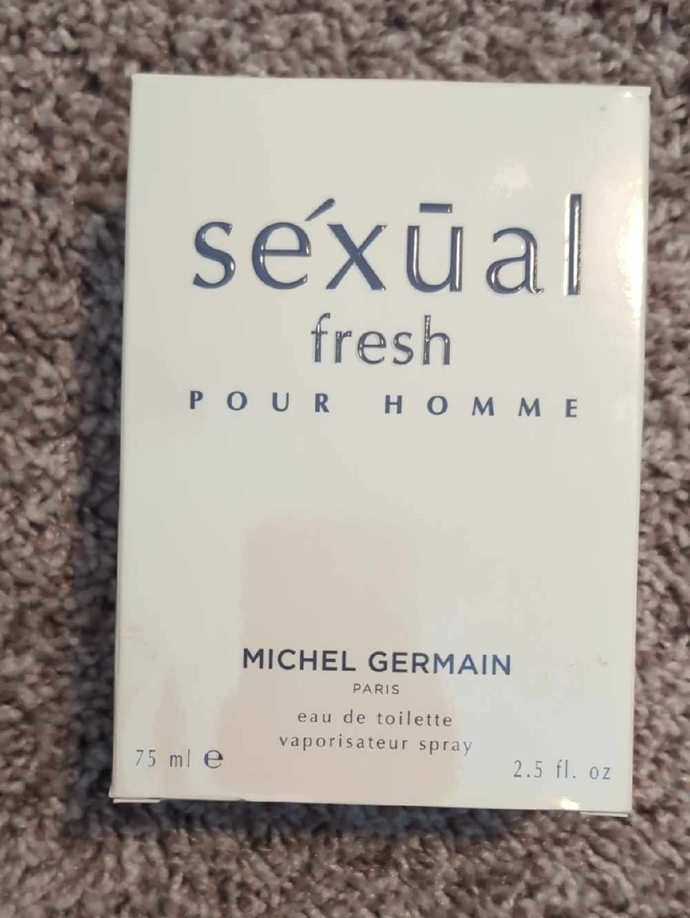 Sexual Fresh Pour Homme Eau de Toilette by Michel Germain - White